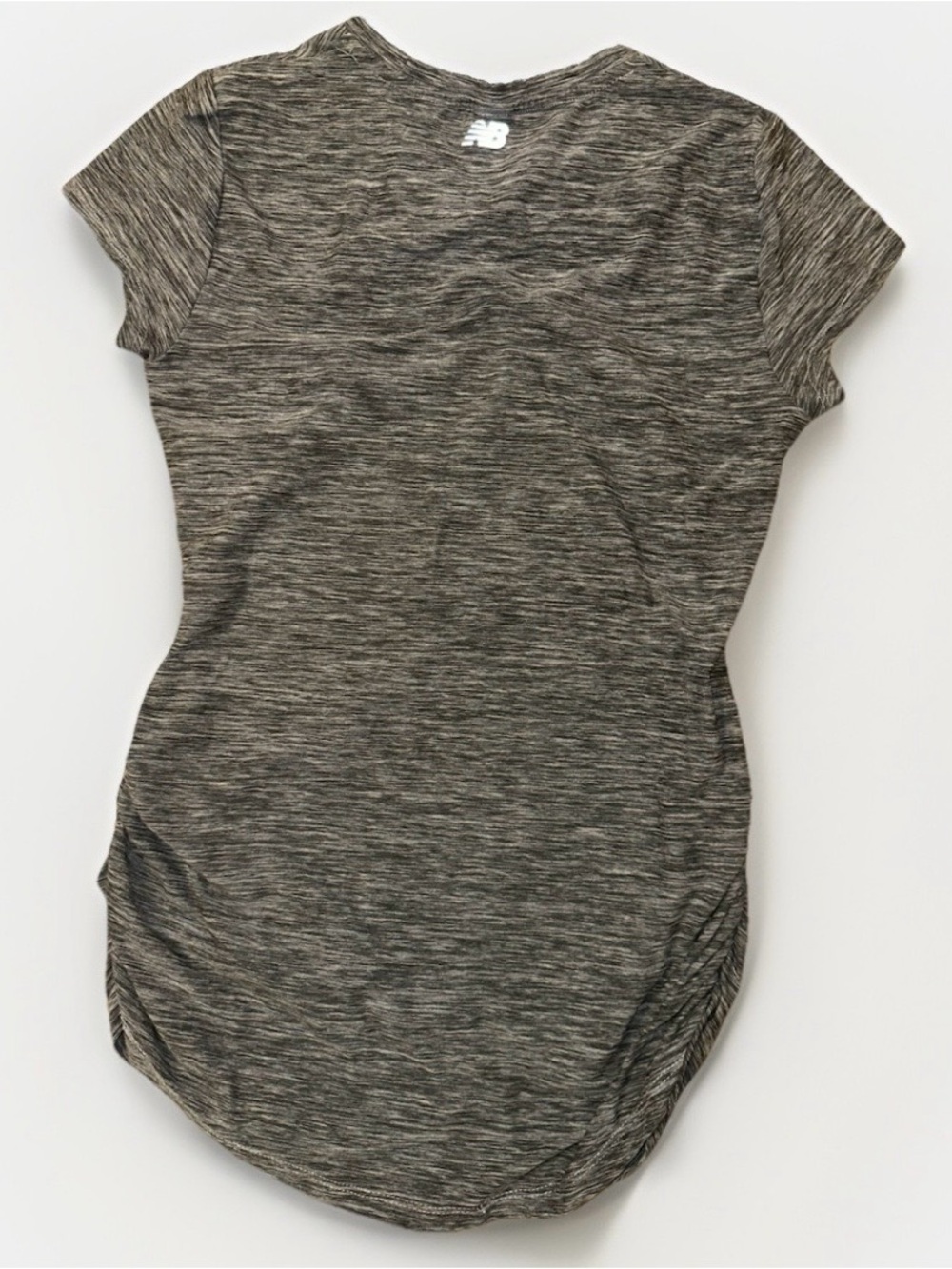 New Balance Women’s Heathered Charcoal Short Sleeve Tee